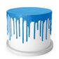Satin Ice Cake Drip, Blue, 8.8 Ounce - Perfect for Decorating Cakes and Desserts