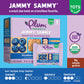 Plum Organics Jammy Sammy Snack Bars - Blueberry and Oatmeal - 1.02 oz Bars (Pack of 5) - Organic Toddler Food Snack Bars