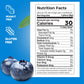 Gumballs In Jar - 1 Inch Large Gumballs - Blueberry Flavored Bubble Gum - Green Kids Gum - Gumballs For Kids - 9 Oz