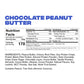 NuSkool Snacks Chocolate Peanut Butter Keto Friendly Protein Krunch Bars (12 Pack) - 7g Fiber, 10g Clean Plant-Based Protein, 3g