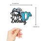 Video Game Happy 10Th Birthday Cake Topper - Video Game Boys 10Th Birthday Party Blue Cake Supplies - Game On Level Up Winner Pa