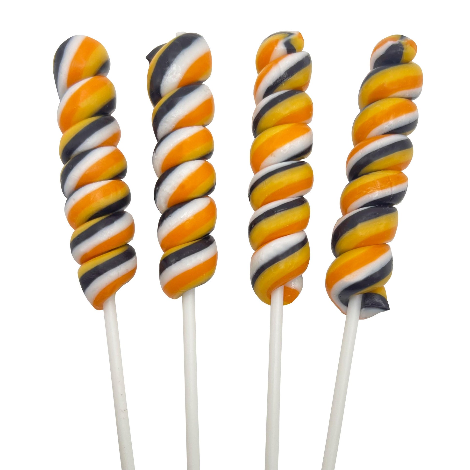 Halloween Twisty Lollipops - 24 Unicorn Suckers Individually Wrapped Bulk - Halloween Candy - Trick or Treat Candy Bags - Candy 