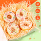 Easter Sprinkles For Cake Decorating, Cupcake, Cookies, Ice Cream Topper, 6 Packs Orange Sprinkles Green Sugar Pearls Candy, Six