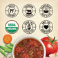 True Primal Beef & Vegetable Organic Soup 8-pack, Ready to eat, Gluten free, Paleo, Grass-fed beef, Whole30, Keto