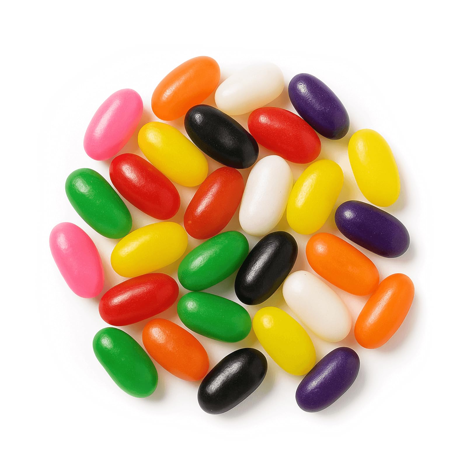Snack Attack Large Jelly Beans - Assorted Retro Flavors - Resealable Bulk 3lb Bag, Gluten-Free & Peanut-Free, Old-Fashioned Chew