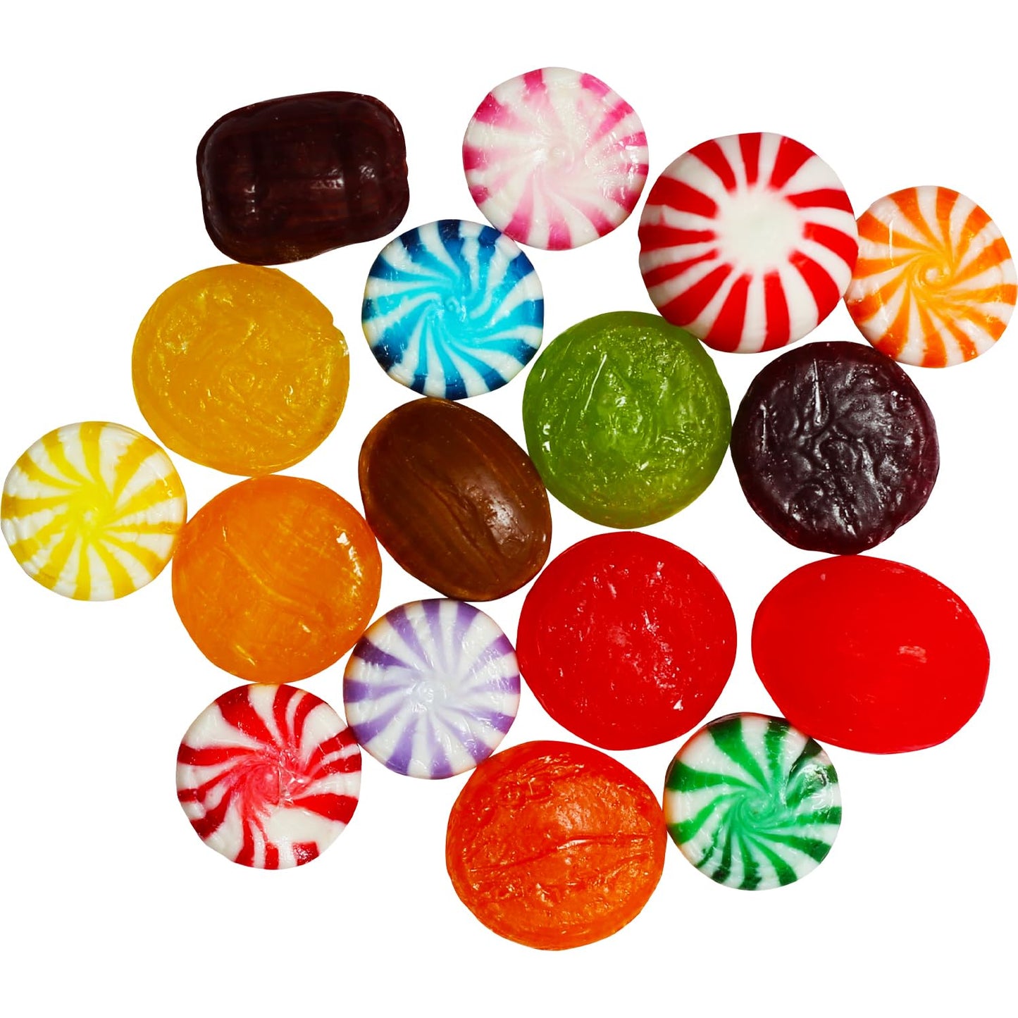 Bulk Halloween Hard Candy - 4 Pounds - Hard Candy Individually Wrapped - Office Candy - Bulk Candy Variety Pack - Classic Hard C