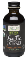 Frontier Co-Op Organic Vanilla Extract 2 Fl Oz