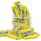 Candy Bars 3 Lb – Anti Melt Pack, Crunchy Peanut Center, Chocolatey Shell, Individually Wrapped, Bulk Resealable Bag, Fun Size