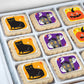 Halloween Cookies 24 Pack Decorated | INDIVIDUALLY WRAPPED Bulk Party Favors Sugar Cookies | Gift Basket Pumpkin Ghosts Scary |
