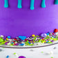 Rocket Galaxy Sprinkles, Edible Cosmic Outer Space Sprinkles for Cake Decorating Jimmies, Nonpareils, Sugar Pearls, Rocket Quins