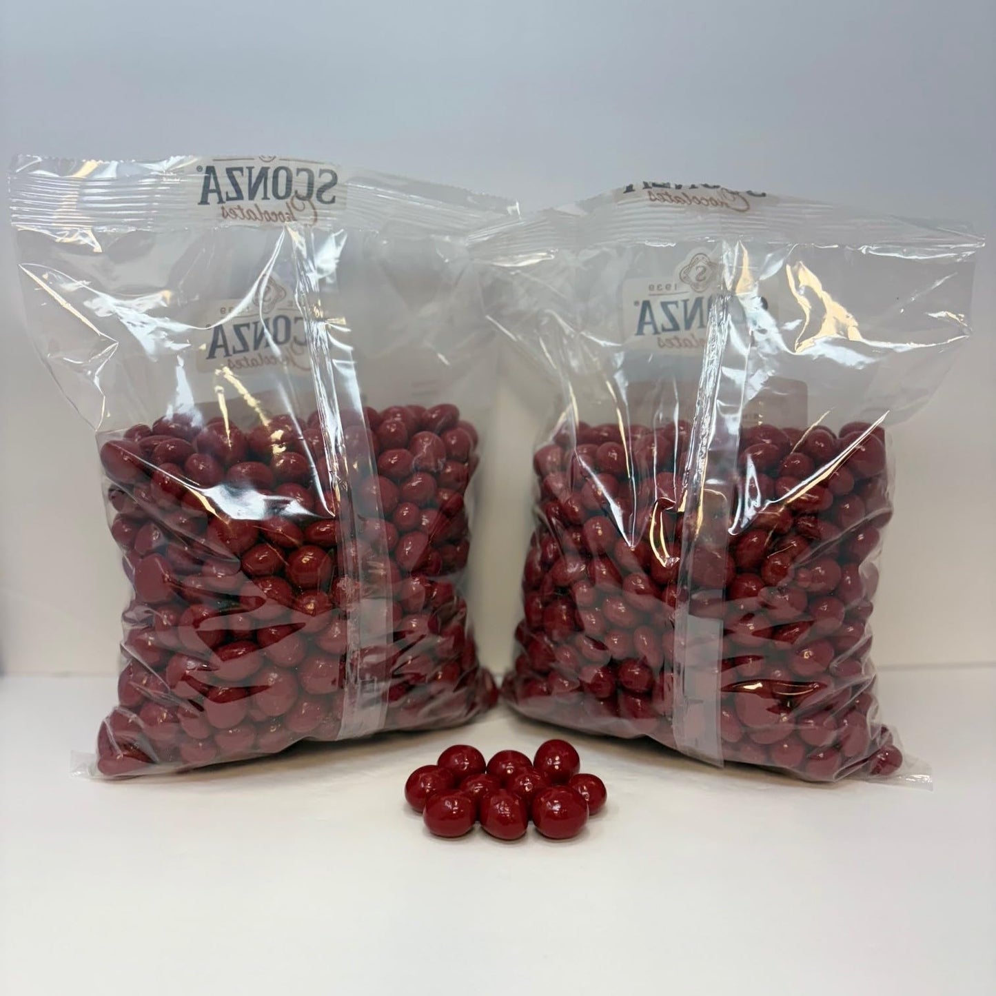Beulah'S Red Chocolate Covered Dried Cherries, 10 Pounds, 800 Pieces Of Candy