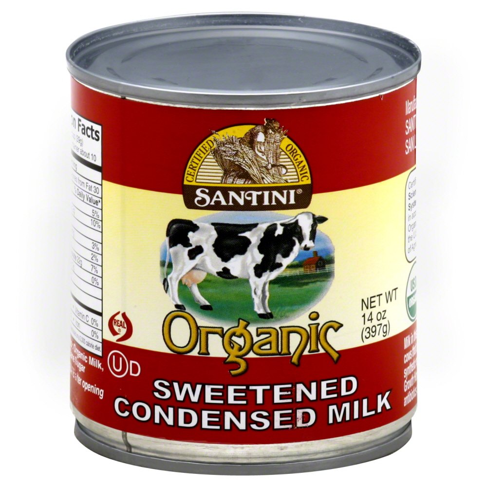 Santini Foods Inc Organic Sweetened Condensed Milk, 14 Ounce -- 24 per case.24