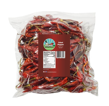 Dried Arbol Pepper (Chile De Arbol) WT: 4 Oz, 8 Oz, 1 Lb, 2 Lbs, 5 Lbs, and 10 Lbs! (8 OZ)