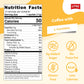 Fitne Instant 3 In 1 Coffee Packets Mix With L-Carnitine For Workout Exercise Vitamin B1 B2 B6 Smooth Blend No Sugar Sucralose Sweetener, 10 Sachets