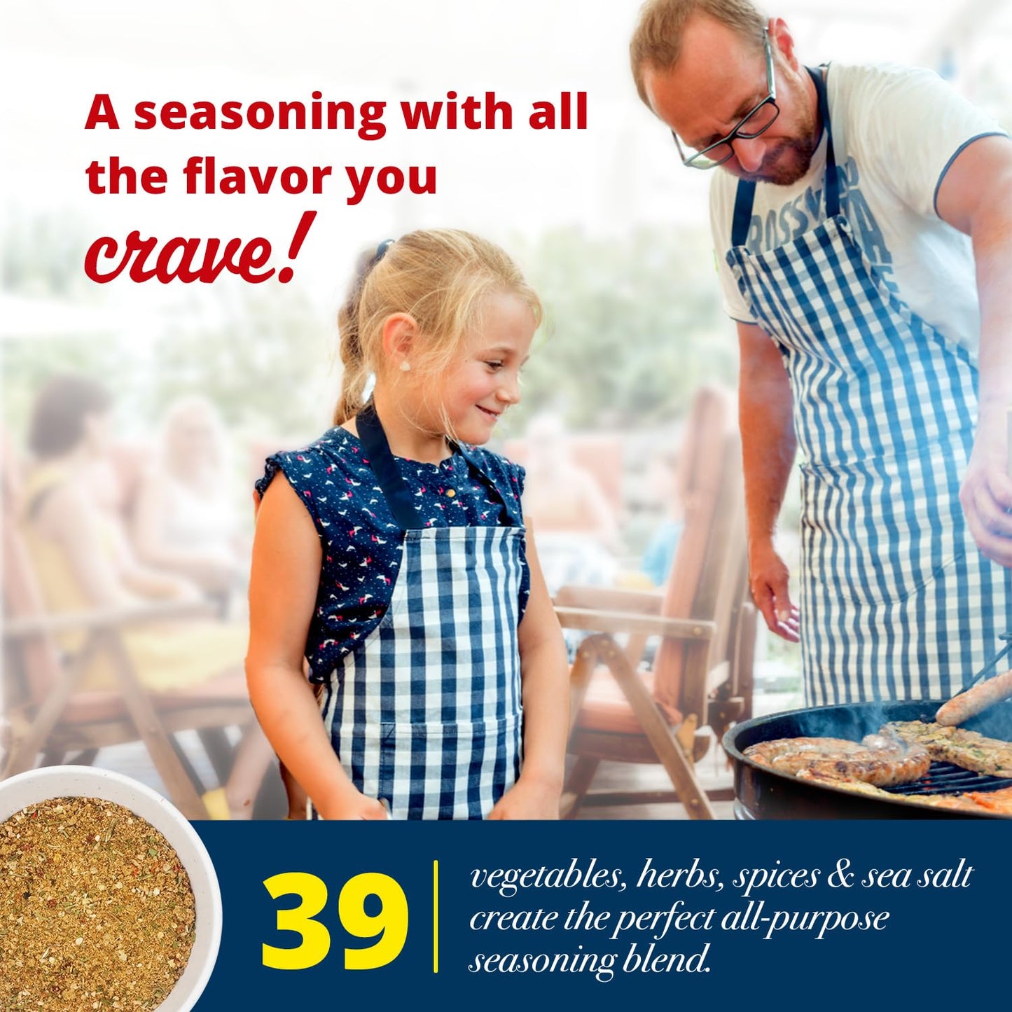 Spike Seasoning, Original Gourmet Magic Seasoning Salt Blend - Seasonings And Spices For Cooking, Popcorn Seasoning, All-Purpose Seasoning For More Flavorful, Healthy Meals, 7 Oz