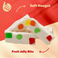 Jujube Nougat Candy With Fruit Jelly Pieces, Individually Wrapped, 11-Ounce Pack (About 30 Pieces)