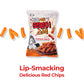 Surasang Tteokbokki Flavored Crispy Chips, Korean Sweet And Spicy Snack, 4.58 Oz