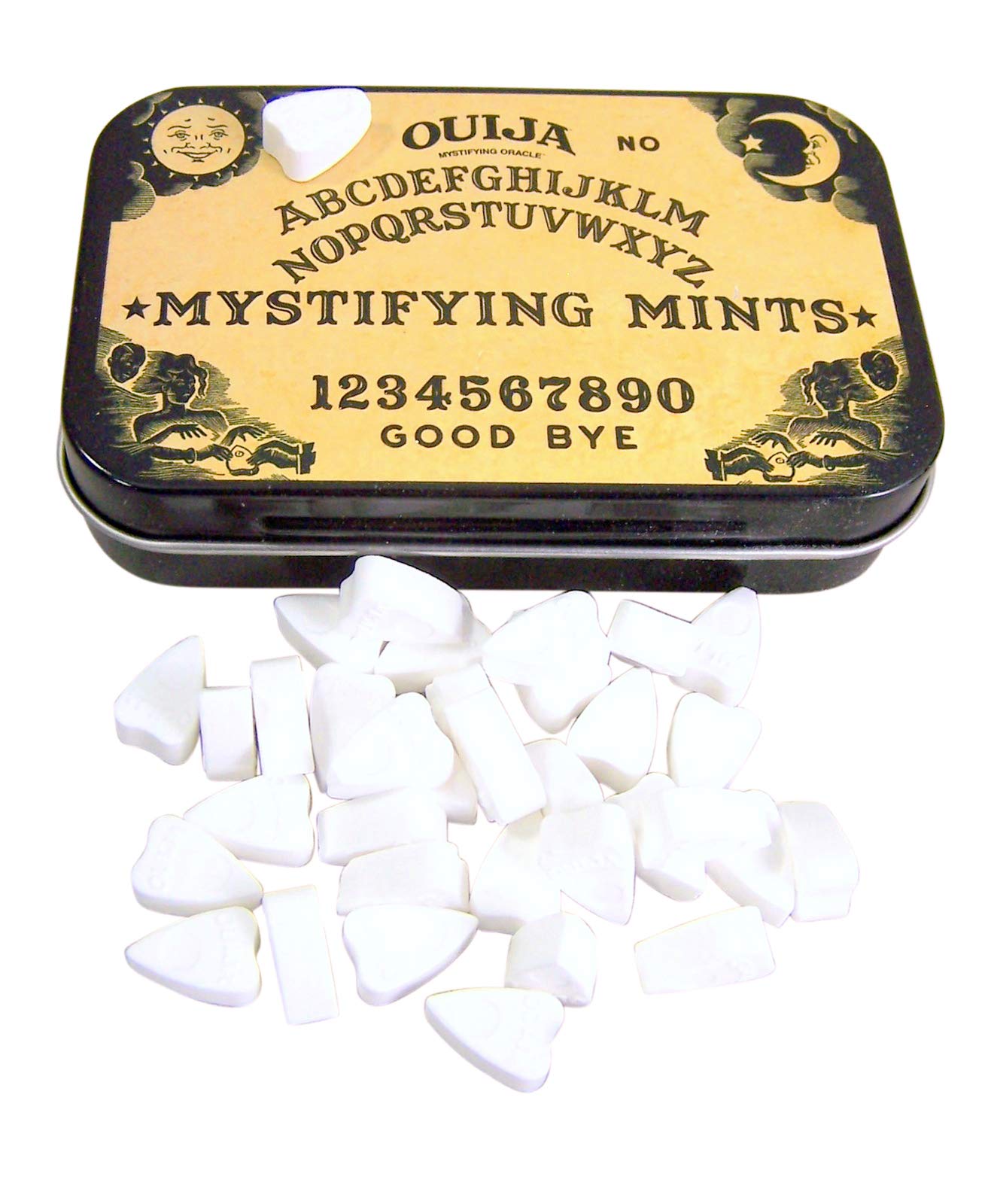 Candy Tin Ouija Mystifying Mints 1.5 Oz