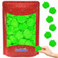 Fruidles Frosted Sour Green Apples Gummy Candy, Sugar Coated, 8 Ounce, Blue/Green