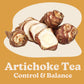 DALAMHARI Jerusalem Artichokes Tea Bags - 30 Count, Decaf, Smooth Move, Ballerina, Chicory Root, Burdock Root, Sugarproof