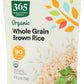 365 By Whole Foods Market, Rice Brown Whole Grain 90 Second Organic, 9 Ounce