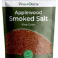 Viva Doria Applewood Smoked Sea Salt, Fine Grain, 32 Ounce (Pack of 1)