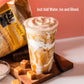 Mocafe Caramel Blended Ice Coffee Mix, Instant Latte Frappe Powder, 3Lb Bulk Bag