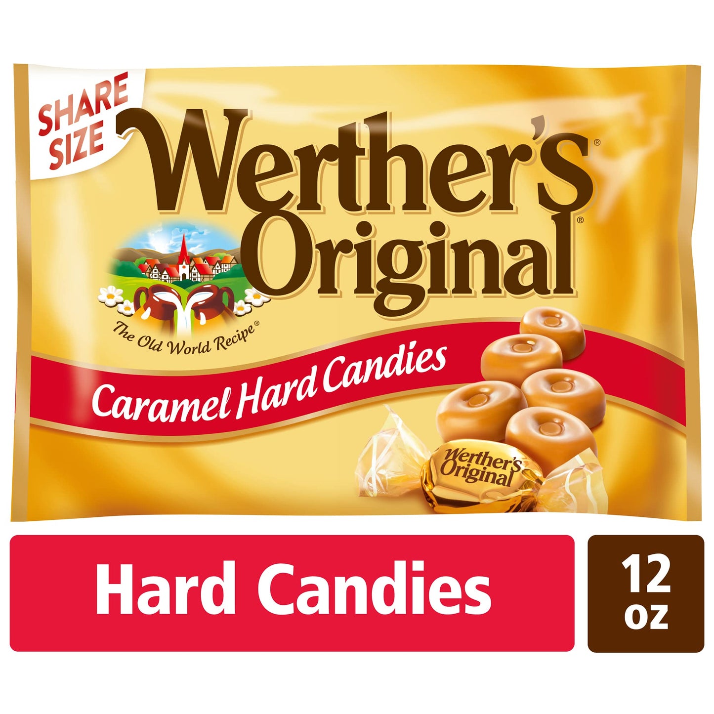 Werther'S Original Hard Caramel Candy, 12 Oz Bag