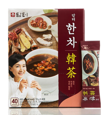 Damtuh Korea Traditional Han Tea Herbal Tea Single Serve 15G X 40 Sticks