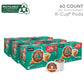 The Original Donut Shop Caramel Latte, Keurig Single Serve K Cup Pods, Flavored Coffee, Caramel Latte, 10 Count - Pack Of 6