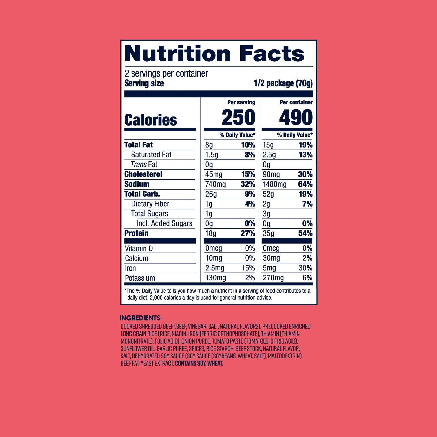 Bighorn Mountain Food Spicy Mexican Birria And Rice - Freeze Dried Meals For Backpacking Food - Dehydrated Camping Food For Backpacking Meal - Just Add Water - Great Taste - 2 Servings