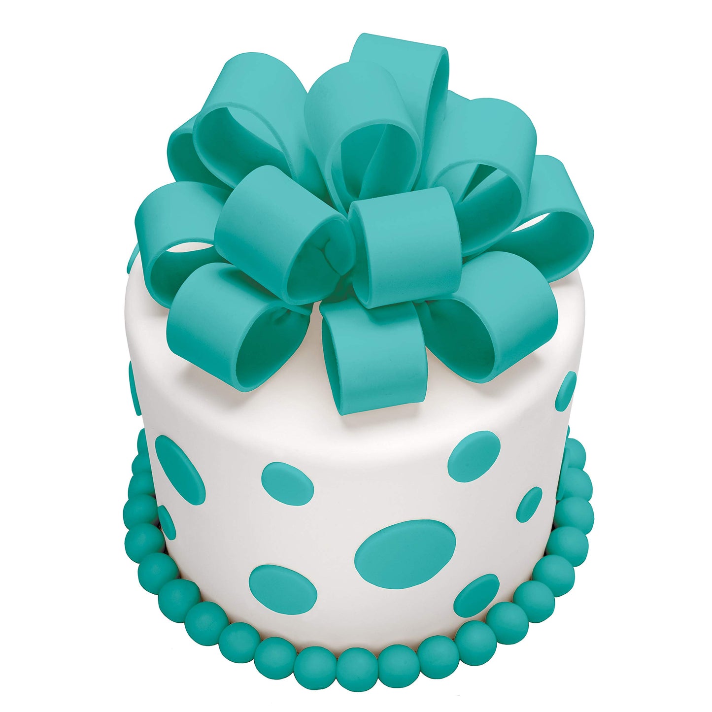 Satin Ice Fondant, Turquoise, 2 Pound
