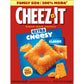 Cheez-It Cheese Crackers, Baked Snack Crackers, Lunch Snacks, Family Size, Extra Cheesy, 21oz Box (1 Box) (Pack of 2)