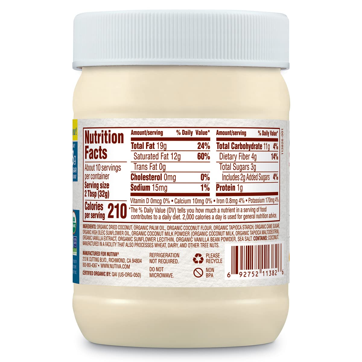 Og2 Nutiva Van Cnut Sprd (6X11.50)