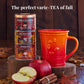 The Republic of Tea Harvest Stackable Tea Tin Autumn Assortment 36 Tea Bags 12 Count Pack of 3