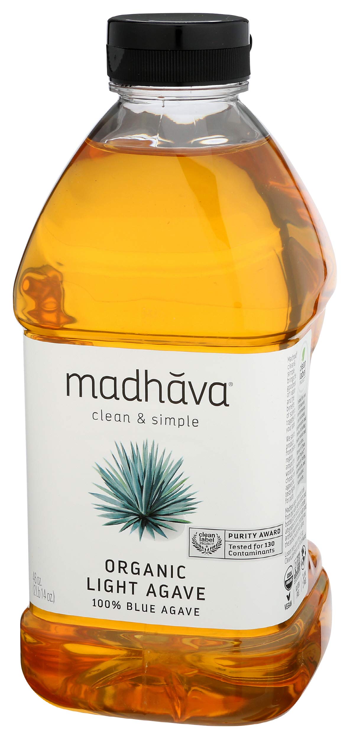 Madhava Agave Nectar Light, 46 Ounce