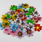 KSINWCOI Edible Flower Wafer Paper Cake Toppers 120pcs Rice Paper for Baking Birthday Party Decorations