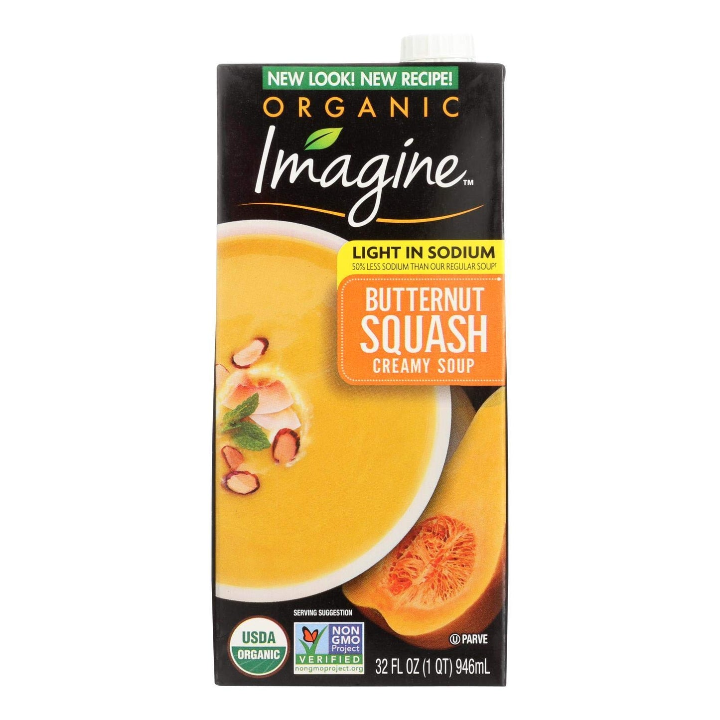 Imagine Foods Organic Creamy Butternut Squash Soup, 32 Ounce - 12 per case.