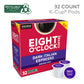 Eight O'Clock Coffee Dark Italian Espresso Coffee, Keurig Single Serve K-Cup Pods, Dark Roast, 32 Count