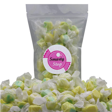 Gourmet Soft And Chewy Salt Water Taffy Candies - Individually Wrapped - Bulk Bags (Pineapple, 2 Pound (Pack Of 1))