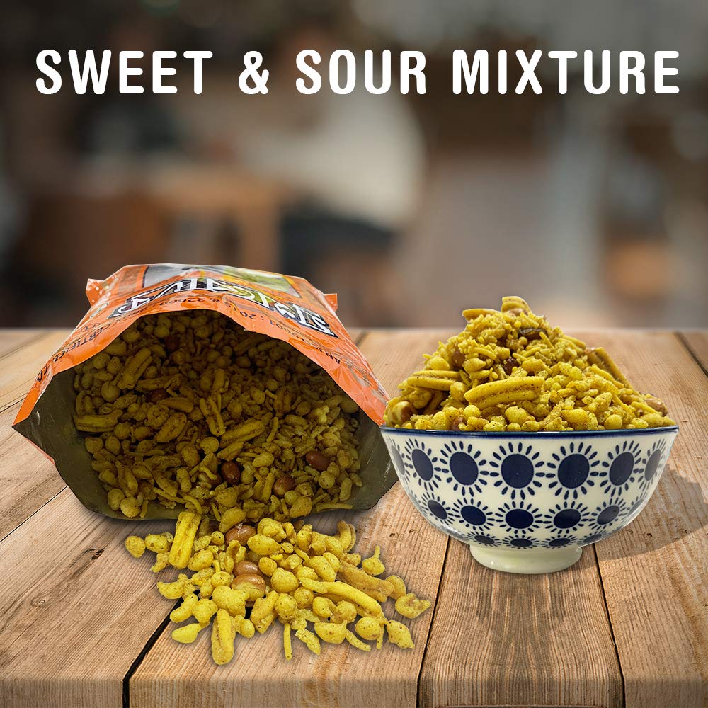 Mukharochak (Kolkata) Sweet And Sour Chanachur Bengali Snack Mix - 400 Gm
