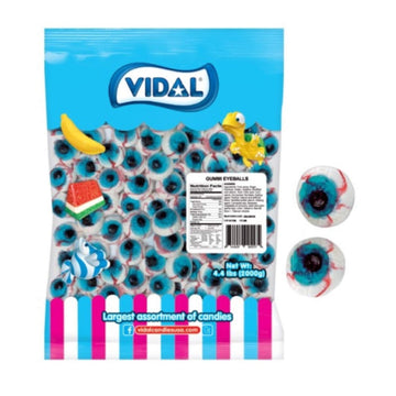 Gummi Eyeballs Gummy Halloween Candy 4.4 Pounds