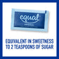 EQUAL 0 Calorie Sweetener, Aspartame and Acesulfame-K Sweetener Packets, Zero Calorie Sugar Alternative, Erythritol Free, 1000 C