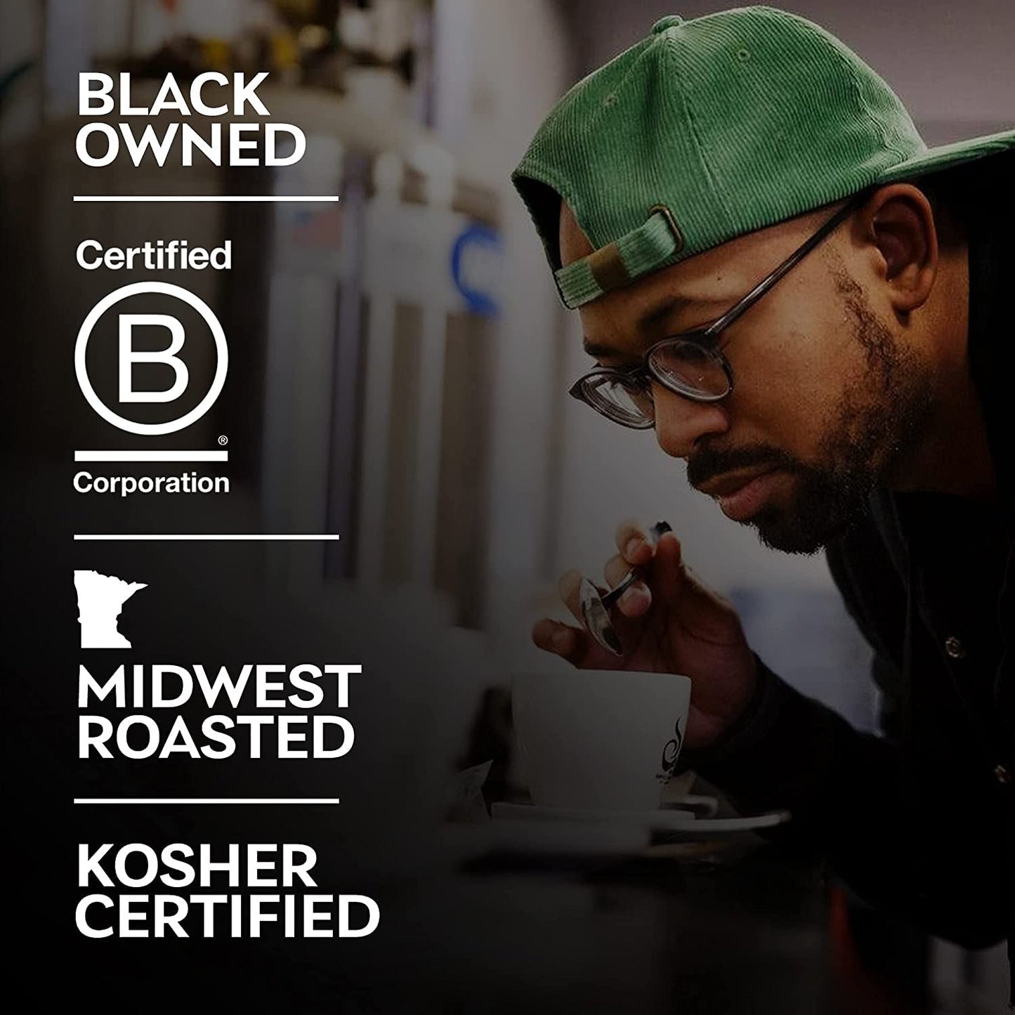 Blk & Bold Smoove Operator, Keurig Single Serve K-Cup Coffee Pods, Premium Dark Roast, 100% Arabica Beans, 60 Count (6 Packs Of