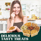 Simple Orchards Gourmet Nuts Gift Basket - Large Family Pack - Freshly Roasted Nuts - Green Box