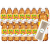 Lipton Diet Peach Iced Tea 16.9 fl oz Plastic Bottle 15 Pack + 15 Sugarcane Disposable Straws by KOOL8SHOP Infinite Deals