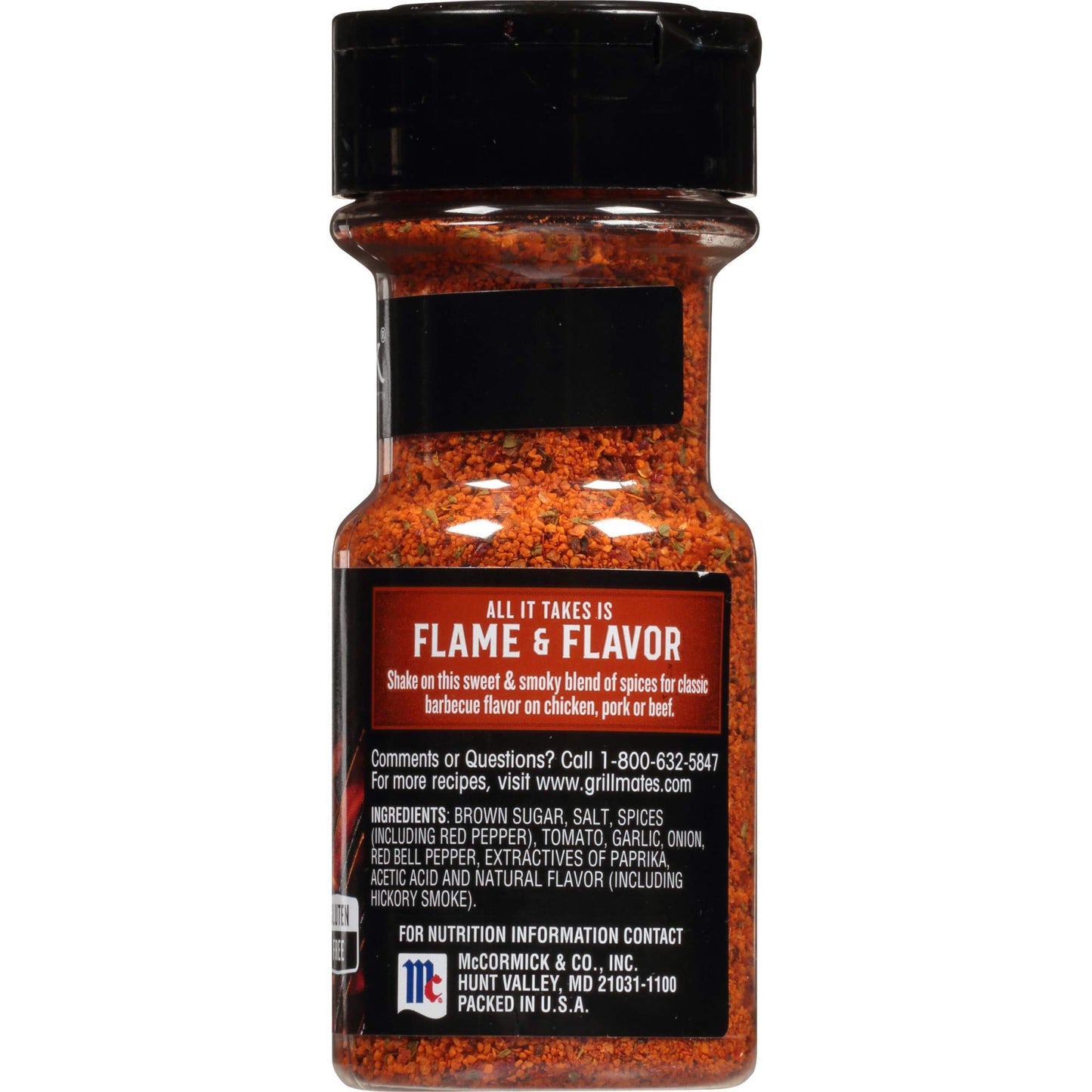 McCormick, Grill Mates, Barbecue Seasoning, 3oz Jar (Pack of 6)