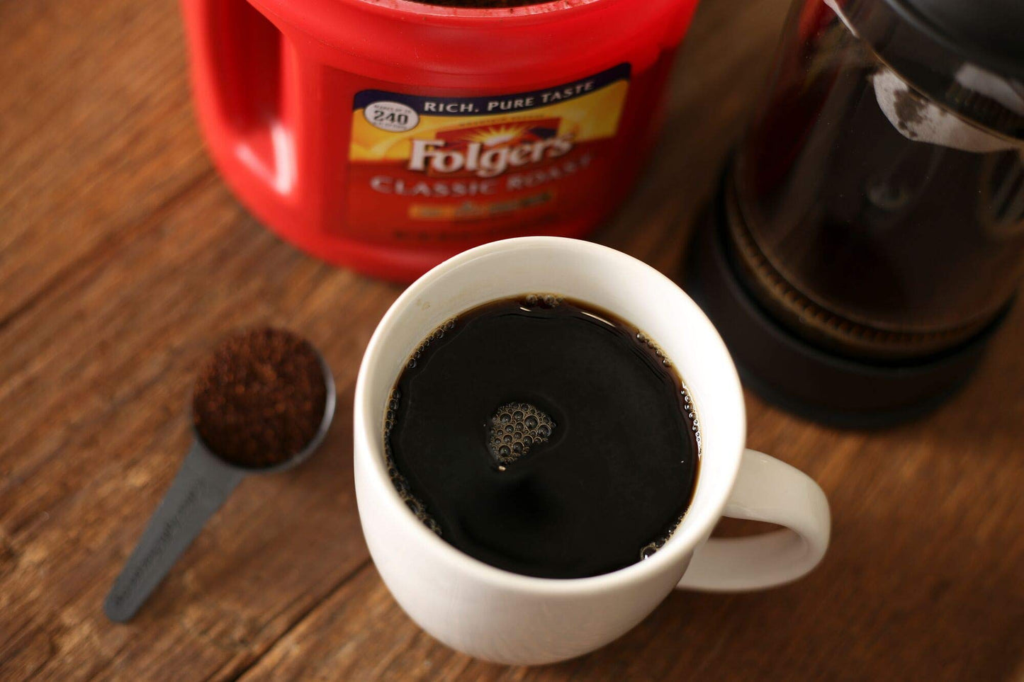 Folgers Classic Roast Medium Roast Ground Coffee, 30.5 Ounces (Pack Of 6)
