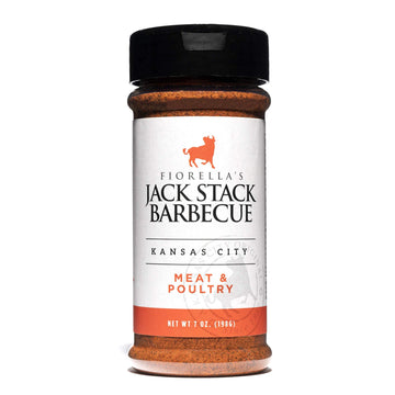 Fiorellas Jack Stack Barbecue Meat & Poultry Rub - 7oz Pack of 2 - Plastic