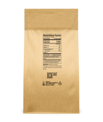 Pure Original Ingredients Oat Groats, Whole, Uncut & Hulless, High In Protein, Oat Kernels (5 Pound)